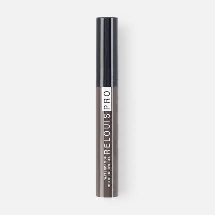 Гель для бровей Relouis Pro Waterproof Color тон 04 Dark Brown, водостойкий 6 г