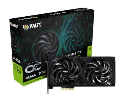 Видеокарта Palit NVIDIA GeForce RTX 4060 DUAL OC