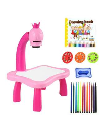 Детский проектор для рисования со столиком PROJECTOR PAINTING (Назначение: для девочек )