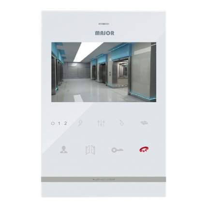 Видеодомофон для дома, квартиры SOLO 4.3", цвет белый, сенсорные кнопки