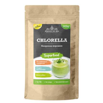 Хлорелла Продукты XXII века Chlorella Premium порошок 100 г