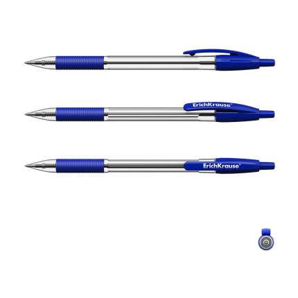Ручка шариковая автоматическая ErichKrause® R-301 Classic Matic&Grip 1.0, синий пакет 1 шт