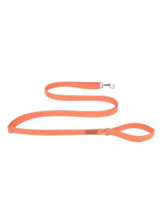 Поводок для собак регулируемый AmiPlay Easy Fix Cotton S 160-300/1,5 см, оранжевый