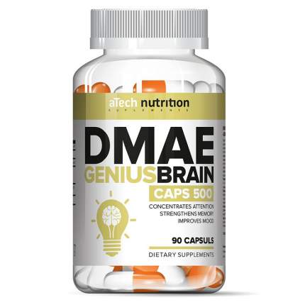 DMAE aTech Nutrition DMAE Genius Brain, 90 капсул