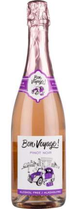 Вино безалкогольное BON VOYAGE Пино Нуар розовое 0,75л