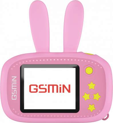 Фотоаппарат цифровой компактный GSMIN Fun Camera Rabbit Pink