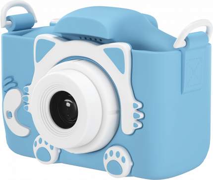 Фотоаппарат цифровой компактный GSMIN Fun Camera Kitty Blue