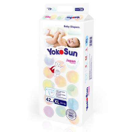 Подгузники YokoSun XL (13+ кг) 42 шт.
