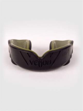 Капа боксерская с футляром Venum Challenger Black/Khaki