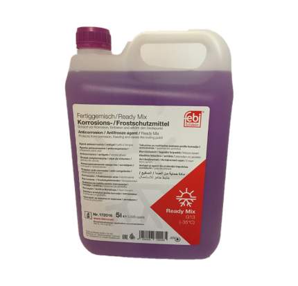 5L FEBI Korrosions Frostschutzmittel -35°C Fertiggemisch 172016 Violett G13  