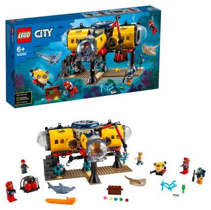 Конструктор LEGO City Oceans 60265 Океан: исследовательская база