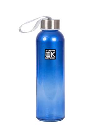 Бутылка переносная с крышкой Cerve "Голливуд" перламутровый синий 500 мл CERVE