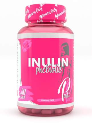 Инулин пребиотик Inulin Steel Power Pink Power Inulin капсулы 60 шт.