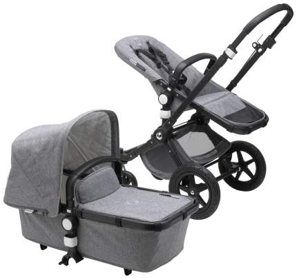 Коляска 2 в 1 Bugaboo Cameleon3 Plus Complete BLACK/Grey Melange/grey melange 239165GM01