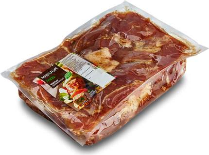 Шашлык свиной из окорока и грудинки Мираторг Деликатесный охлажденный -2 кг