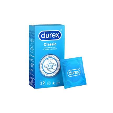 Презервативы Durex Classic на силиконовой основе