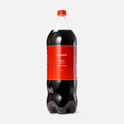 Напиток Самокат Cola безалкогольный, сильногазированный, 2 л