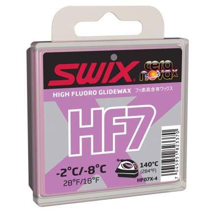 Парафин Swix HF7X -2C/ -8C, фиолетовый, 40 гр.