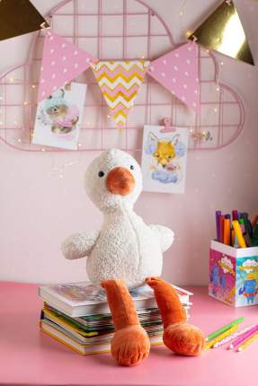 Мягкая игрушка Утенок Уточка изготовлена из приятных на ощупь материалов и аккуратно прошита. Игрушка станет отличным  ...