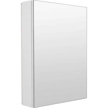 Шкаф зеркальный Акваль Паола-50 белый, без подсветки