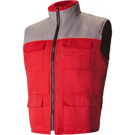 Утепленный жилет СОЮЗСПЕЦОДЕЖДА Профессионал красный/светло-серый, р. 52-54, рост   ...
