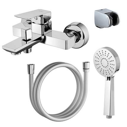 Смеситель для ванны и душа Azario Hardcore с ручным душем   ...