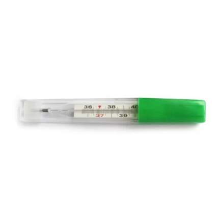 Термометр медицинский без ртути стеклянный в футляре для легкого встряхивания