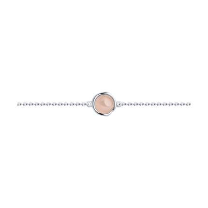 Браслет из серебра с кварцем р. 17 SOKOLOV 83050034