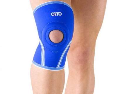 Бандаж ортопедический ORTO NKN 209, коленный синий