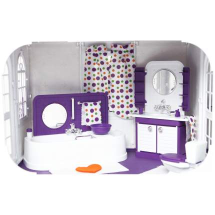 Мебель для кукол Огонек Ванная комната Конфетти в ассортименте