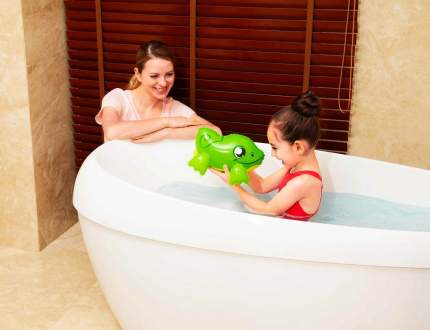 надувная игрушка маленькая крокодил 27 см, bestway, арт. 34030-крок,   ...