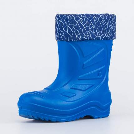 Материал верха: полимер, Цвет: синий, Цвет производителя: синий, Тип: сапоги   ...