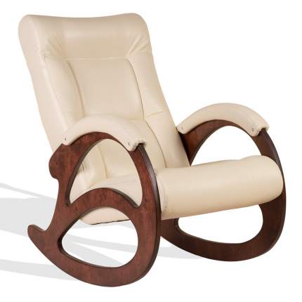 Кресло-качалка AVK Джаз (Cream, Античный дуб)