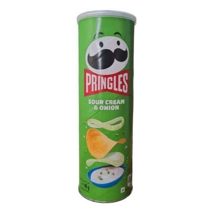 Чипсы картофельные Pringles со вкусом сметаны и лука 165 г