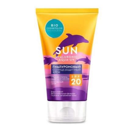 Солнцезащитный крем Fito косметик BioCosmetolog Гиалуроновый SPF20, 150 мл