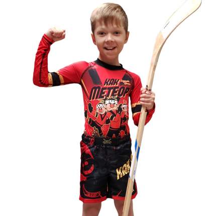 Рашгард детский Legenda Метеор красный M