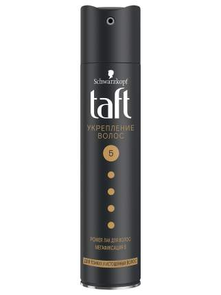 Лак для укладки волос Taft Power укрепление волос, мегафиксация 5, 225 мл