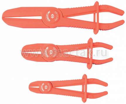 Зажимы для шлангов King Tony 9AF113 — это набор из трех инструментов, которые используются для фиксации  ...