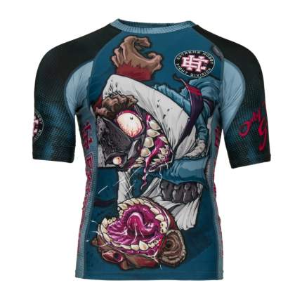 Рашгард Extreme Hobby Monkey, blue/pink, S INT