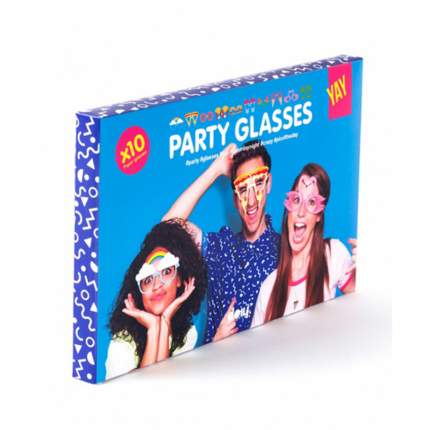 Бумажные очки для вечеринок Crazy Glasses