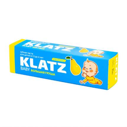 Зубная паста для детей Klatz BABY Большая груша без фтора 48 мл