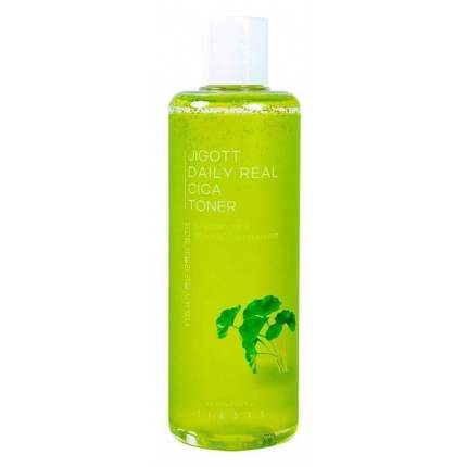 Тонер для лица Jigott Daily Real Cica Toner с центеллой азиатской, 300 мл