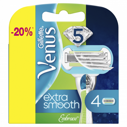 Сменные кассеты для бритья Gillette Venus Embrace 4 шт
