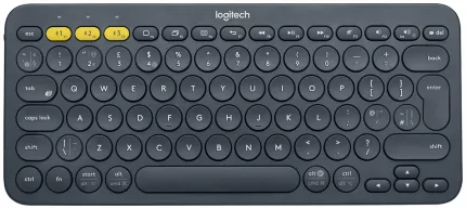 Клавиатура/ Logitech Keyboard K380 Dark Grey Wireless Bluetooth RTL, Multi-Device