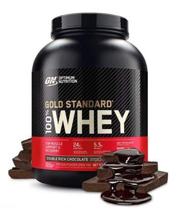 Протеин Optimum Nutrition 100% Whey Gold Standard, 2270 г, double rich chocolate