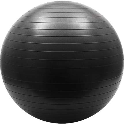 Мяч без массажного эффекта Спортекс FBA-75-8 черный, 75 см