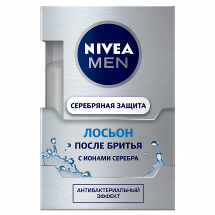 Лосьон после бритья NIVEA Серебряная защита 100мл