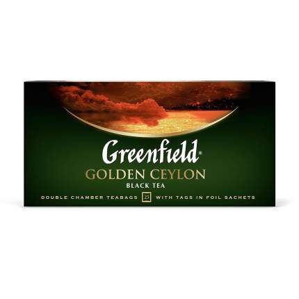 Чай черный Greenfield Golden Ceylon 25 пакетиков