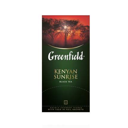 Чай черный Greenfield Kenyan Sunrise 25 пакетиков