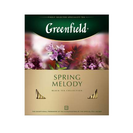 Чай черный Greenfield Spring Melody 100 пакетиков
